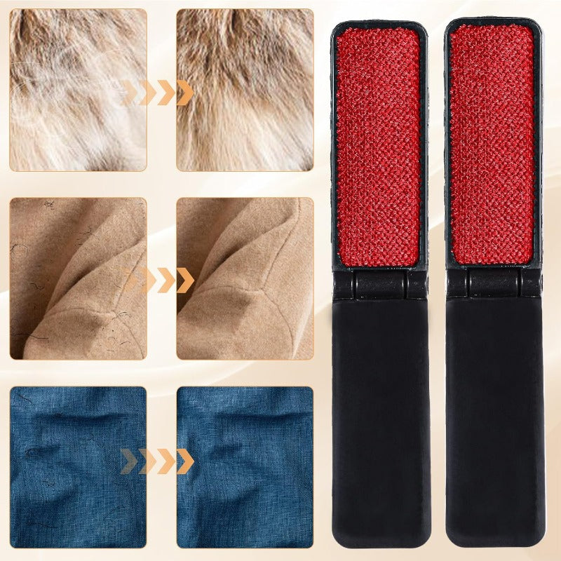 4pcs Lint Removal Brush Set - Portable Pet Hair Remover, Suitable for Clothing, Furniture, And Car Seats, Effectively Cleans Sofas, Carpets, Bedding, And Rugs - Upgraded Design