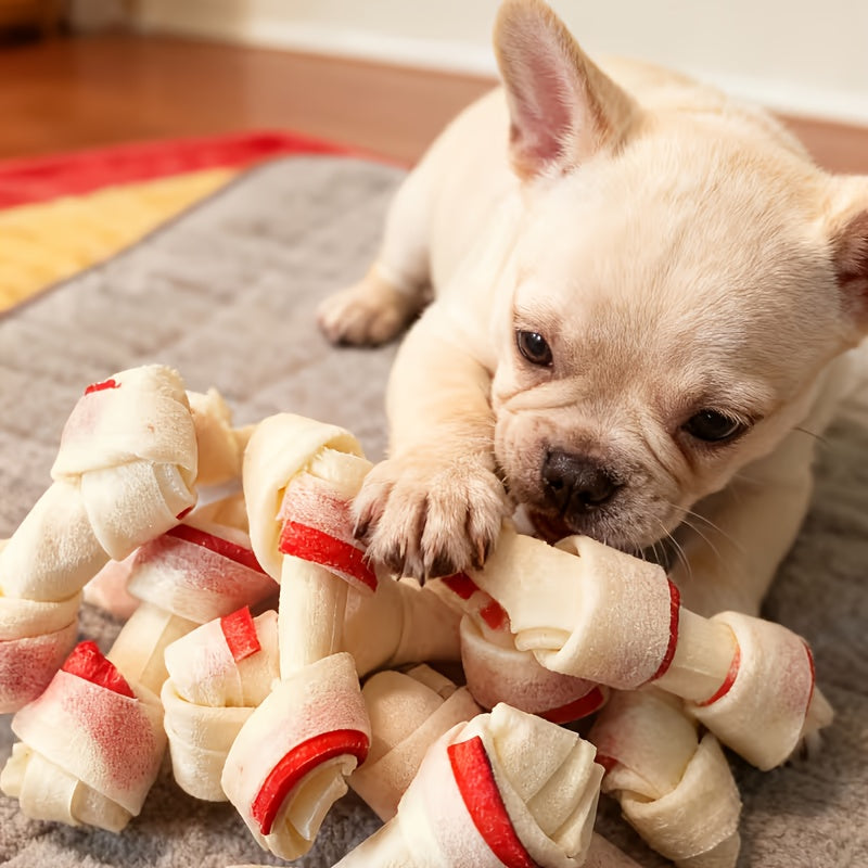 3pcs Dog Chew Toys- Suitable for Small Dogs Such as Schnauzer\u002FTeddy\u002FPomeranian, Good Chew Toys for Dog Teeth Cleaning\u002Ftraining, Dogs Love Chewing on These Toys, Durable and Resistant to Biting