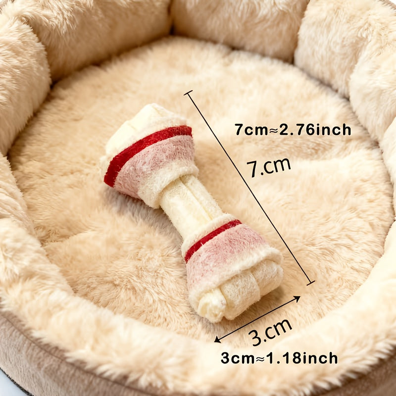 3pcs Dog Chew Toys- Suitable for Small Dogs Such as Schnauzer\u002FTeddy\u002FPomeranian, Good Chew Toys for Dog Teeth Cleaning\u002Ftraining, Dogs Love Chewing on These Toys, Durable and Resistant to Biting