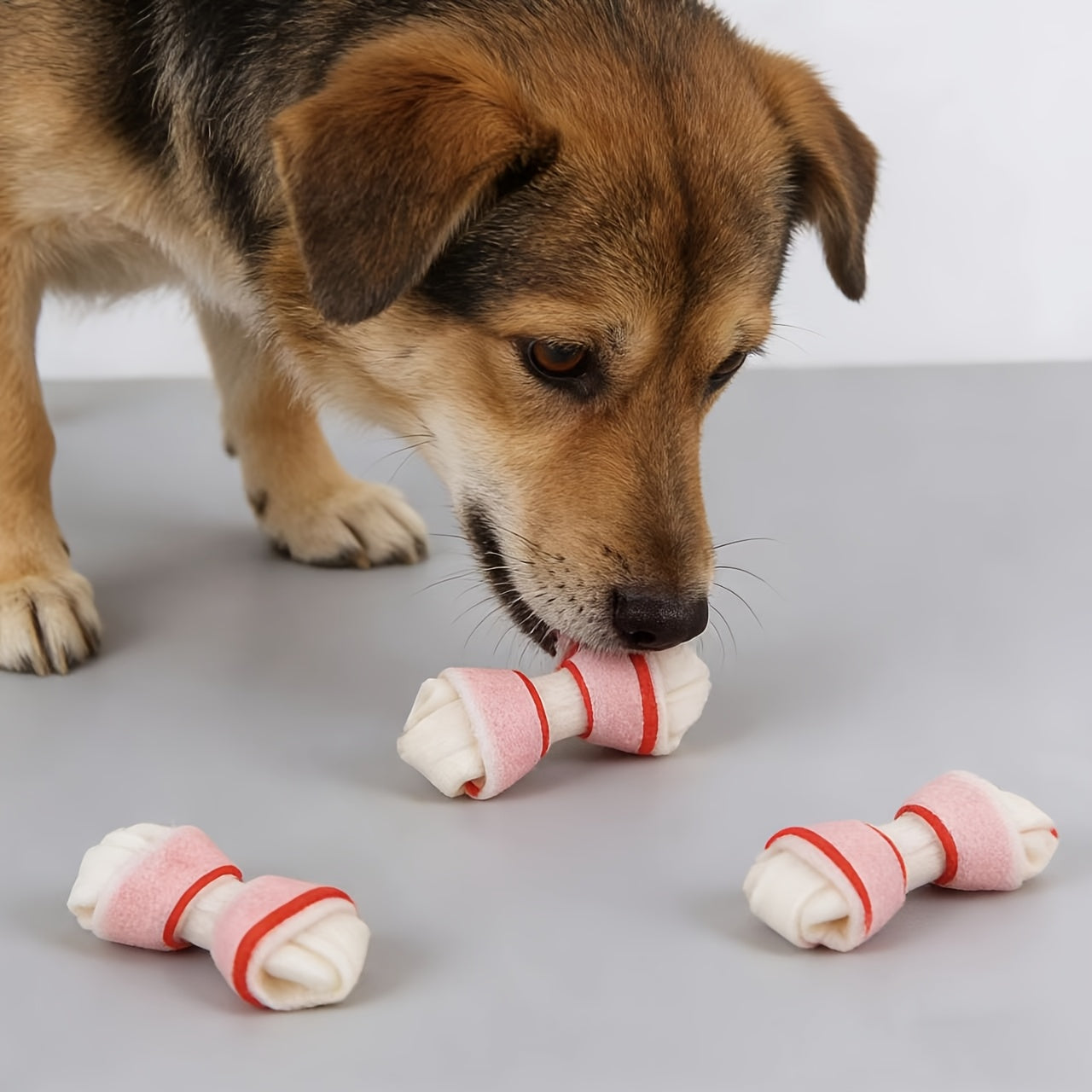 3pcs Dog Chew Toys- Suitable for Small Dogs Such as Schnauzer\u002FTeddy\u002FPomeranian, Good Chew Toys for Dog Teeth Cleaning\u002Ftraining, Dogs Love Chewing on These Toys, Durable and Resistant to Biting