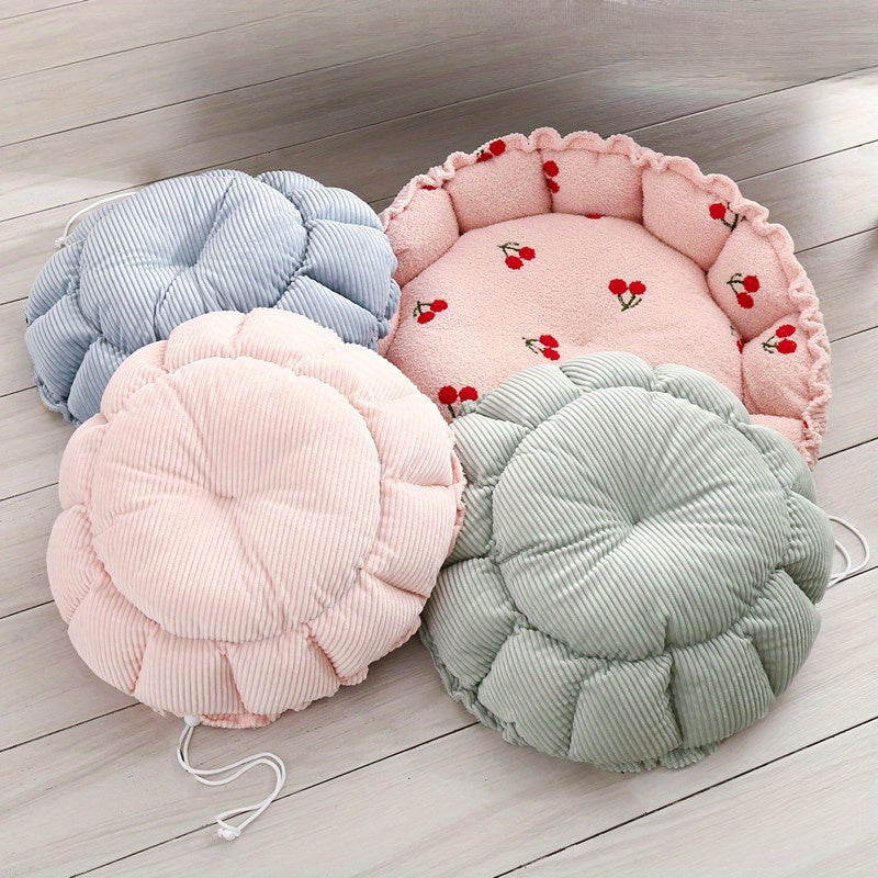 Creative Drawstring Pet Soft Warm Bed - Adjustable Pumpkin-Shaped Pet Nest, Sleeping Bag for Puppies And Kittens, 2-In-1 Adjustable Warm Pet Mattress, Dog And Cat Pet Supplies