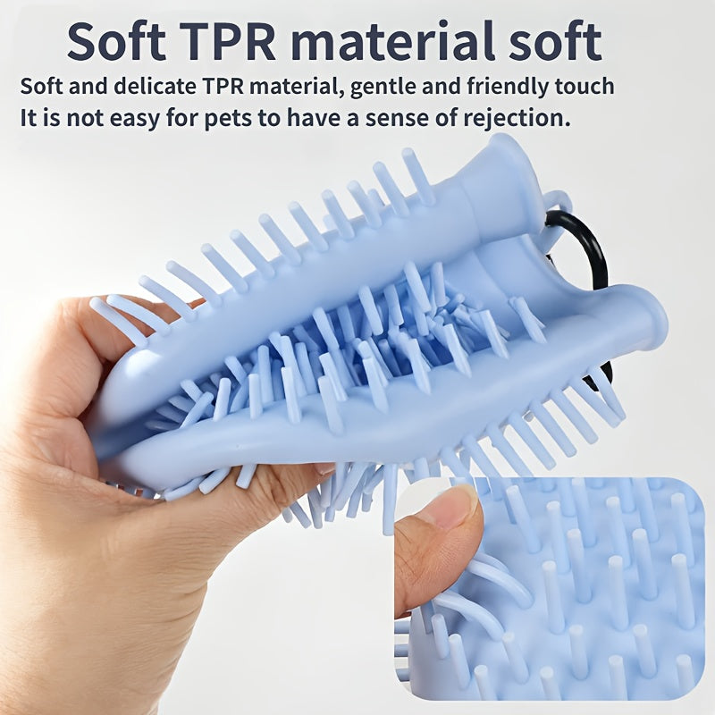 3pcs Pet Paw Cleaning Set with Absorbent Towel& Adjustable Buckle, No Charging Needed, Portable Pet Foot Washer for Dogs& Cats Daily Outdoor Use