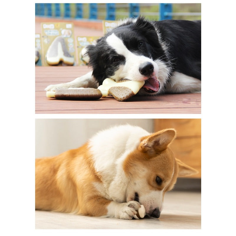 A Popular Line of Pet Products Featuring Cowhide Toys Designed for Both Consumption And Play, Such As Teething Items, Chewable Gum, Bones, And Sturdy Toys for Dogs